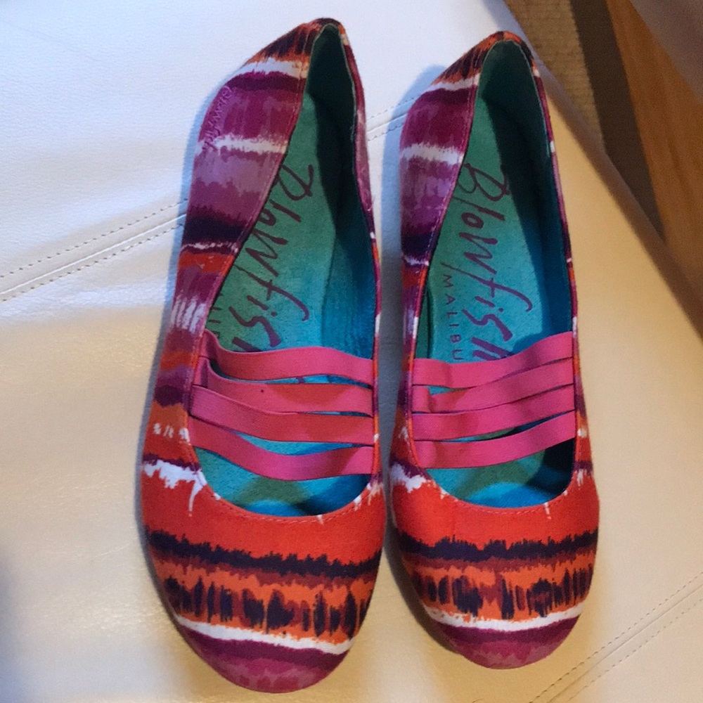 Flat Multi Colour Shoes
